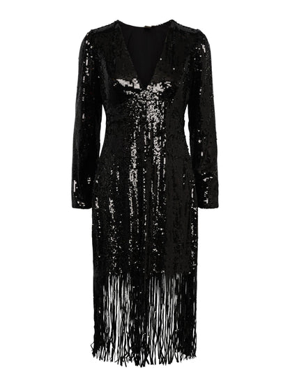 YASFLAPPER 7/8 SEQUIN DRESS - SHOW Mekko
