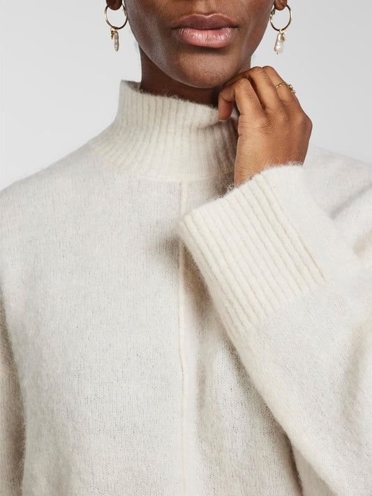 YASNELLOSEAM LS KNIT PULLOVER Neule