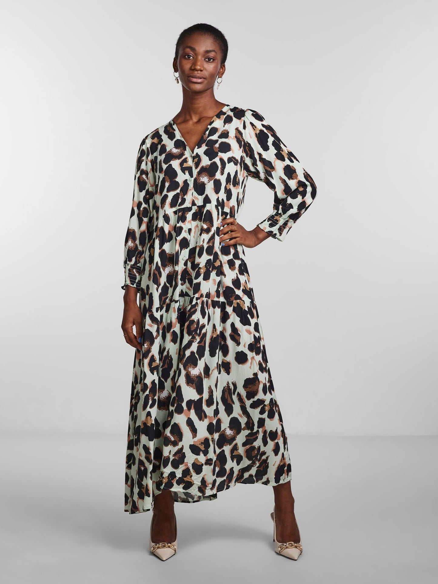 YASALIRA 3/4 LONG DRESS S. NOOS Mekko