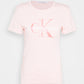CALVIN KLEIN JEANS GLOSSY MONOGRAM SLIM TEE - Printtipaita