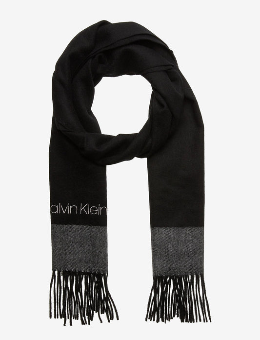 CALVIN KLEIN BLOCK SCARF Huivi