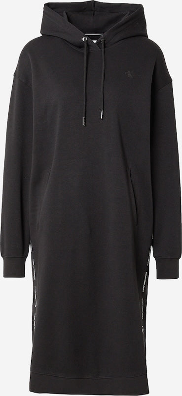 CALVIN KLEIN JEANS SIDE REPEAT LOGO HOOD Pitkä huppari